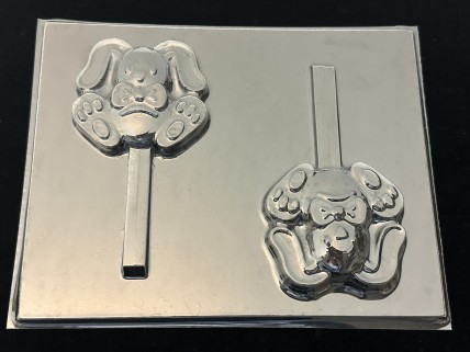 800 Easter Bunny Rabbit Chocolate or Hard Candy Lollipop Mold